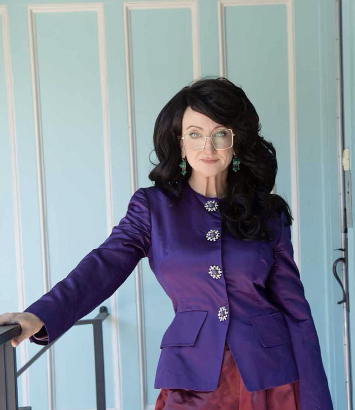 Portrait of Krystyl Baldwin, founder of San Francisco Vintage