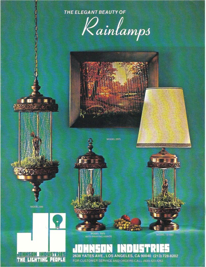 Johnson Industries introduces the rain lamp