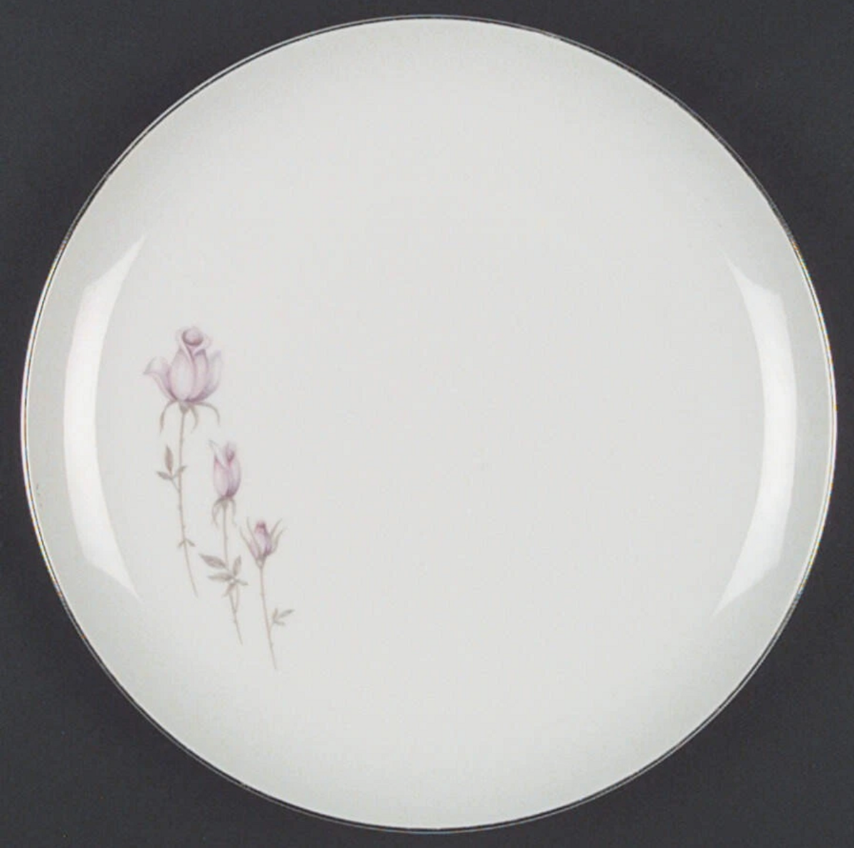 Rose We Three Dinner Plate